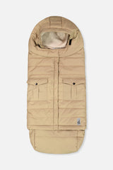Evolutive Footmuff For Car Seats And Strollers Taupe-0