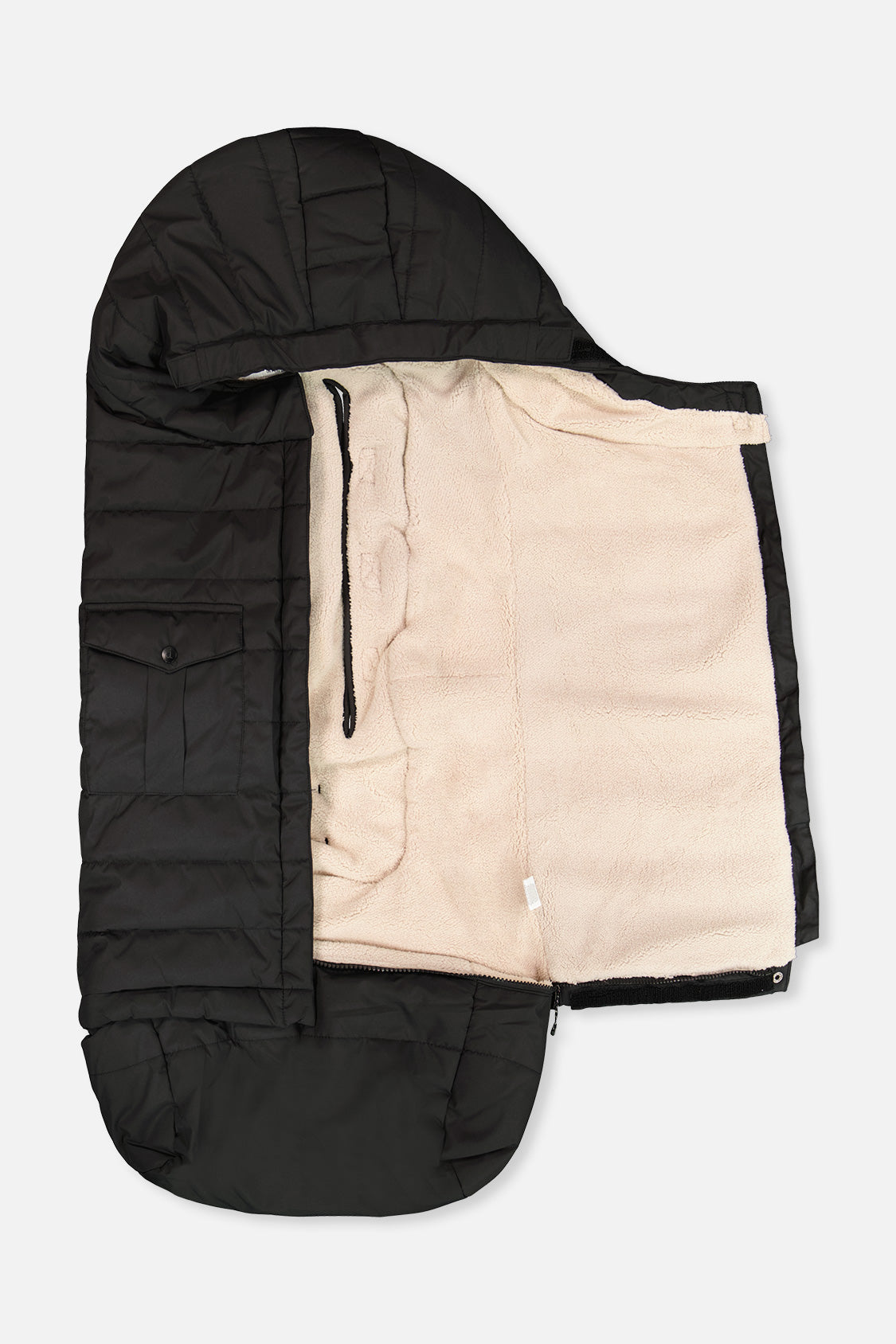 Evolutive Footmuff For Car Seats And Strollers Black-4