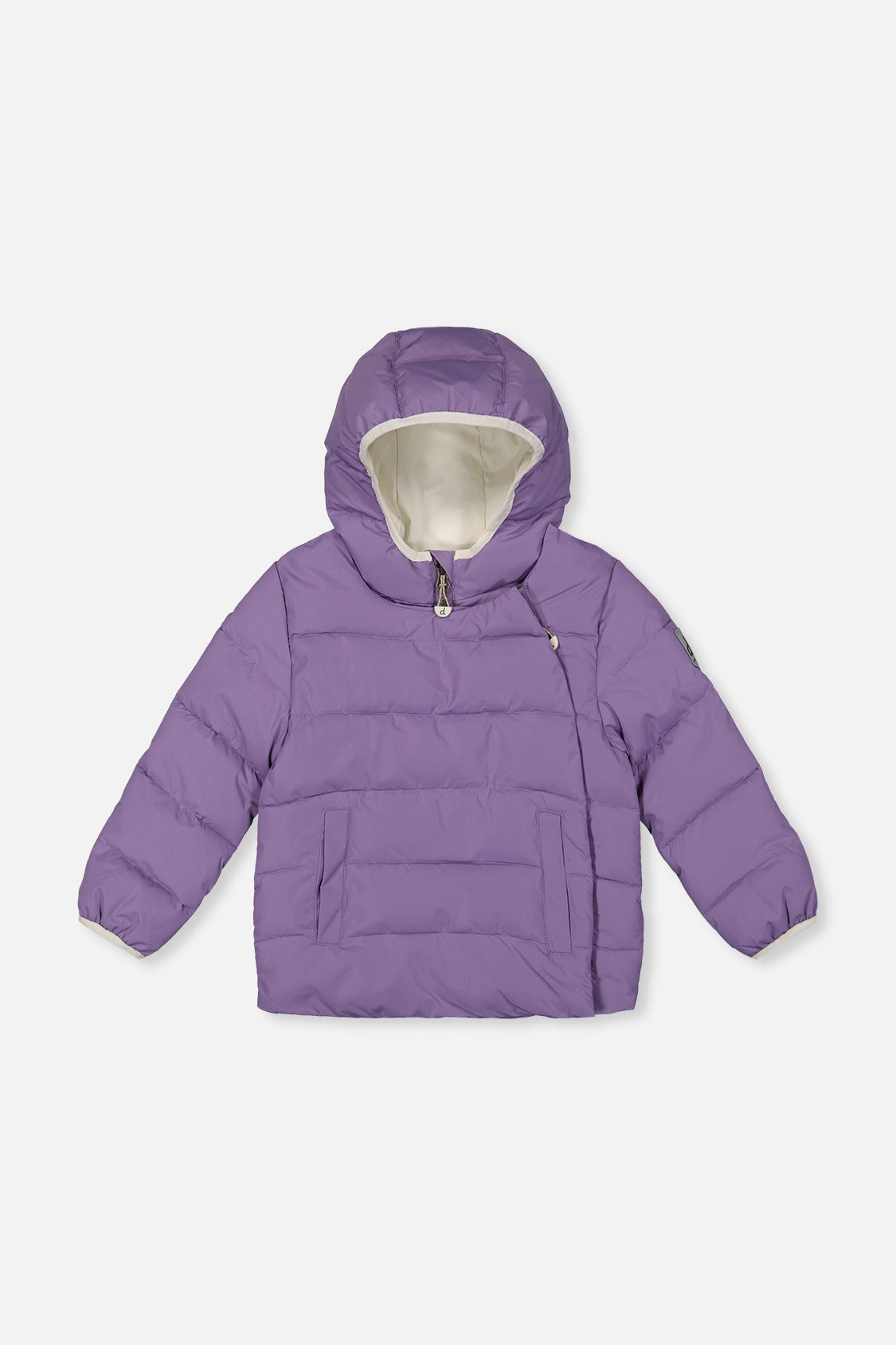 Winter Jacket Adapted For Car Seats Violet-0