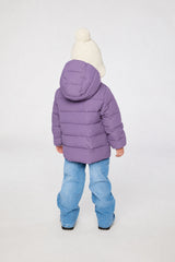 Winter Jacket Adapted For Car Seats Violet-3