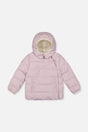 Winter Jacket Adapted For Car Seats Lavender-0