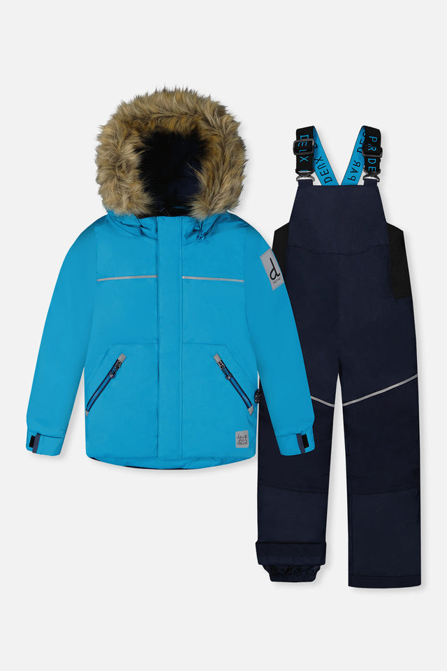Two Piece Discover Snowsuit Blue-0