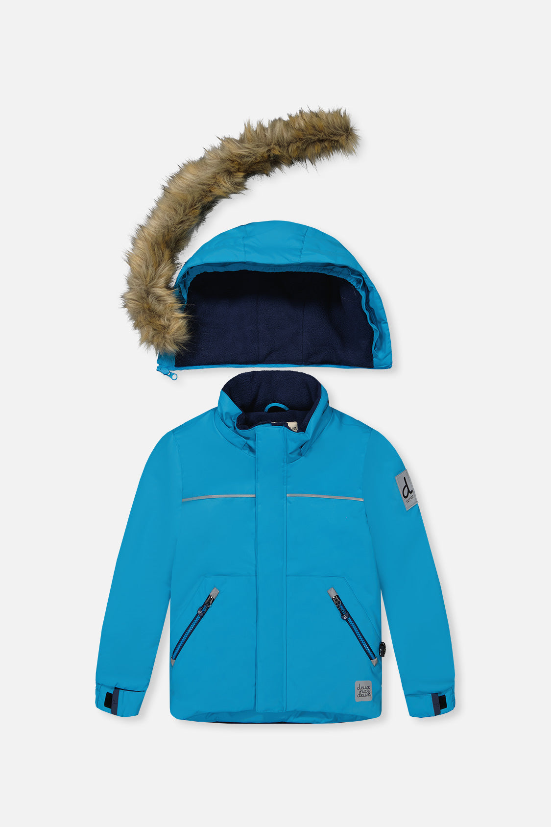 Two Piece Discover Snowsuit Blue-1
