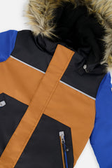 Deux par Deux black, brown and blue DISCOVER snowsuit, product photo 7