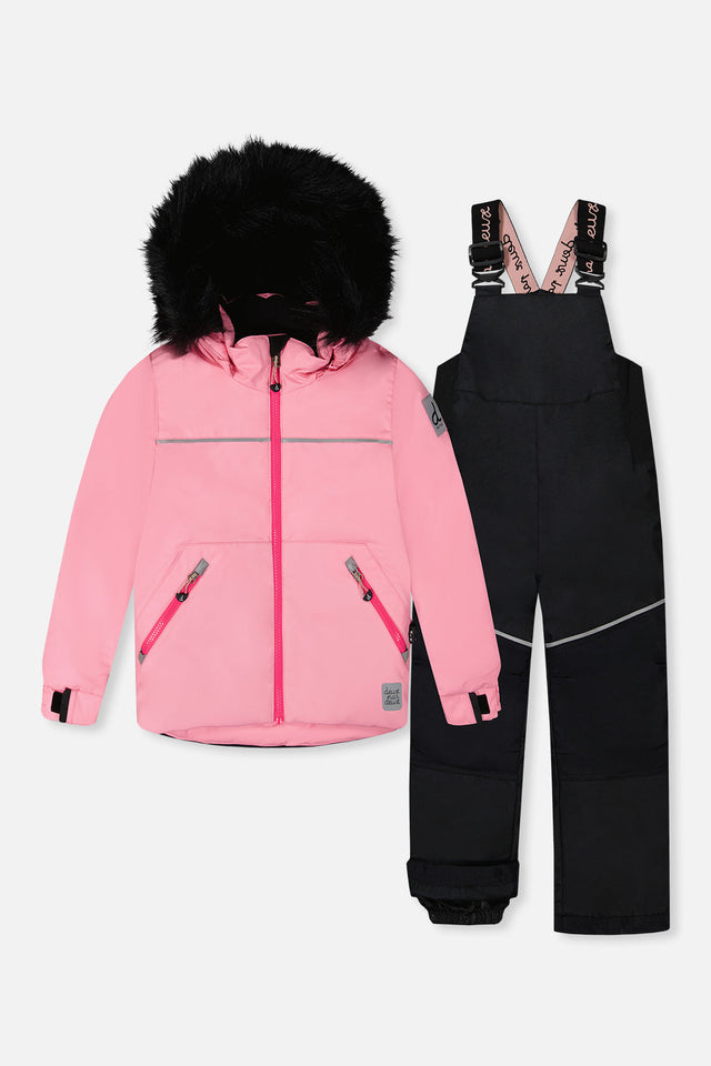 Two Piece Discover Snowsuit Pink-0
