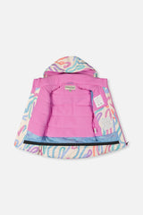 Two Piece Discover Snowsuit Multicolored Line Print-3