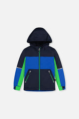 Light Weight Two Piece Chill Snowsuit Royal Blue And Green-2