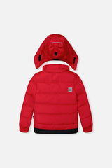 Two Piece Play Snowsuit Red With Black Pants-2