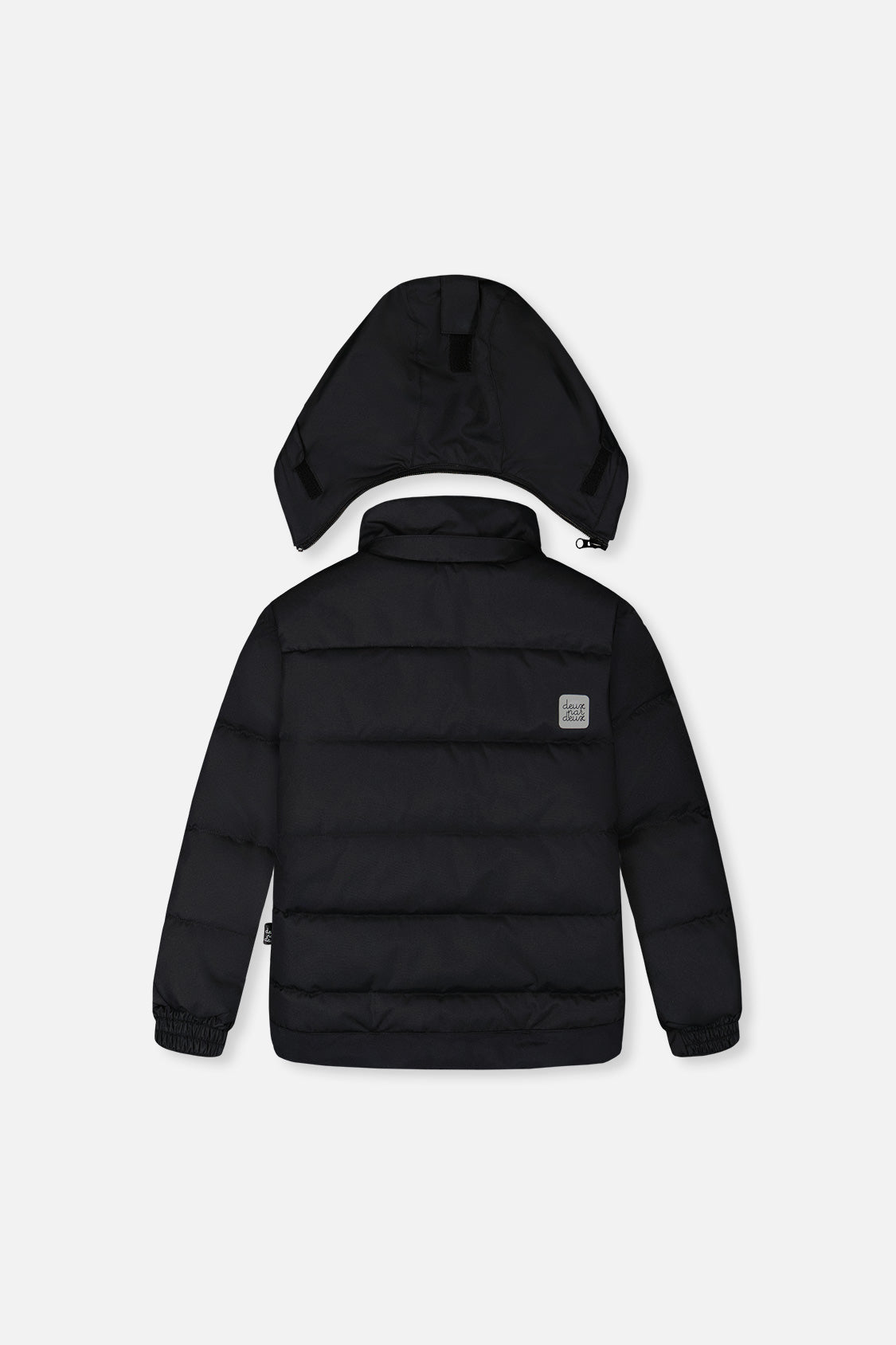 Two Piece Play Snowsuit Black With Black Pants-2