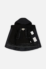 Two Piece Play Snowsuit Black With Black Pants-3