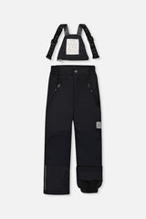 Two Piece Play Snowsuit Black With Black Pants-4