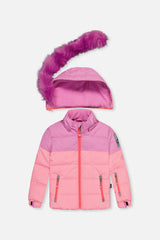 Two Piece Play Snowsuit Pinkish Violet-1