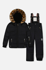 Two Piece Play Snowsuit Black-0