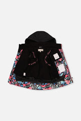 Deux par Deux PLAY black zebra print snowsuit, alternate view 4