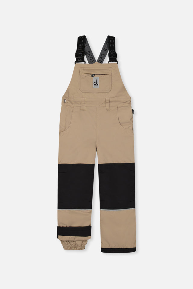 Play Overall Snow Bib Taupe-0