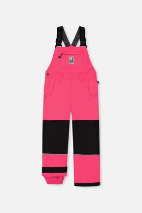 Play Overall Snow Bib Bright Pink-0