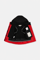 Two Piece Teknik Snowsuit Red With Black Pants-3