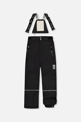 Two Piece Teknik Snowsuit Red With Black Pants-4