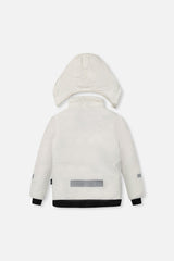 Two Piece Teknik Snowsuit Off-White And Pink With Black Pants-2