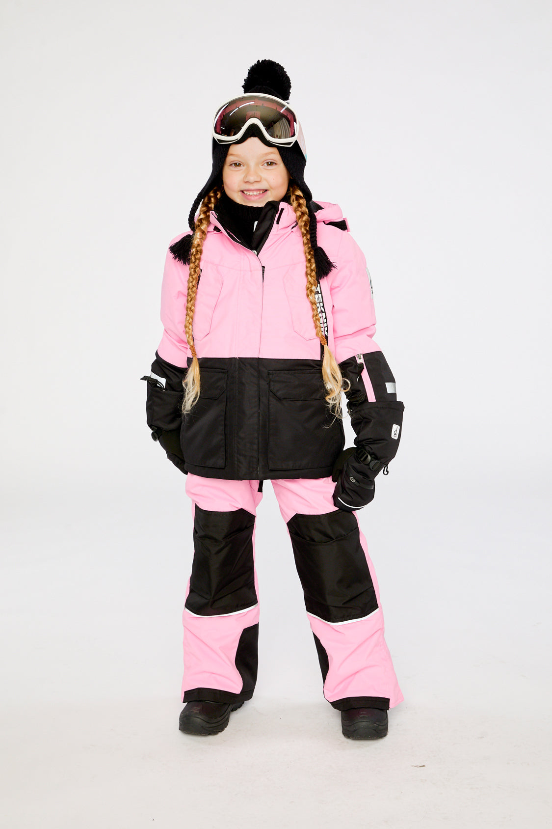 Two Piece Teknik Snowsuit Pink-1