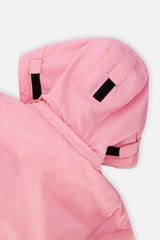 Deux par Deux pink Teknik two-piece snowsuit, detail view 5