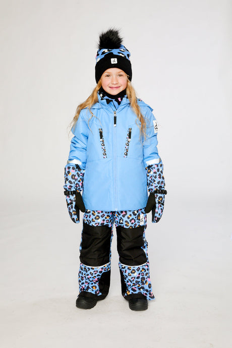 Girls -30°C Teknik winter snowsuit Bright Blue-Violet by Deux par Deux