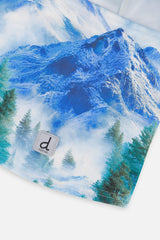 Polar Balaclava Blue Mountain Print-3