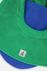 Deux par Deux Oversized Dino Polar Balaclava For Ski Helmet Bright Green