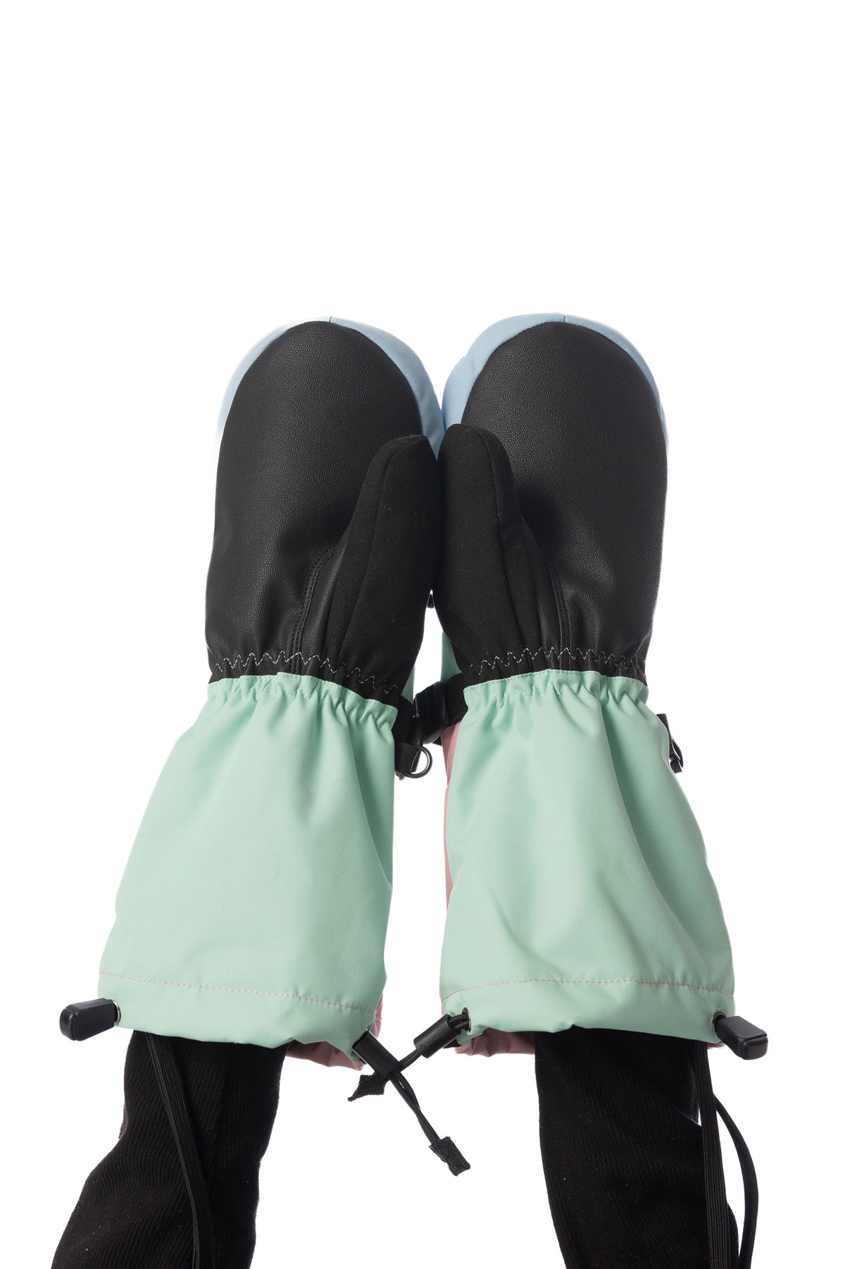 Winter Mittens Teknik Mint Green-2