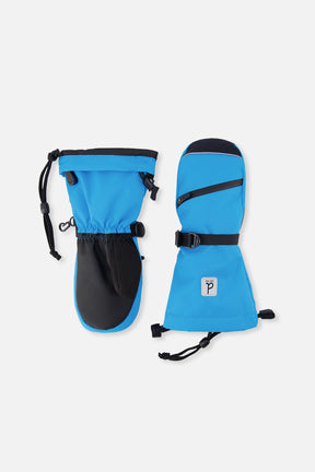 Winter Mittens Teknik Blue-0