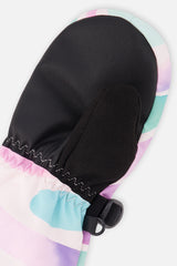 Winter Mittens Teknik Multicolored Line Print-4
