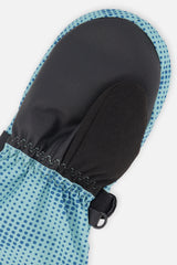 Winter Mittens Teknik Greyish Blue-4