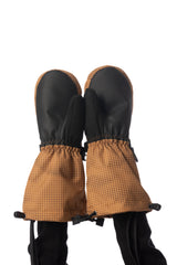 Winter Mittens Teknik Brown-2