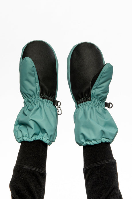 Play Baby Winter Mittens Sage Green-2