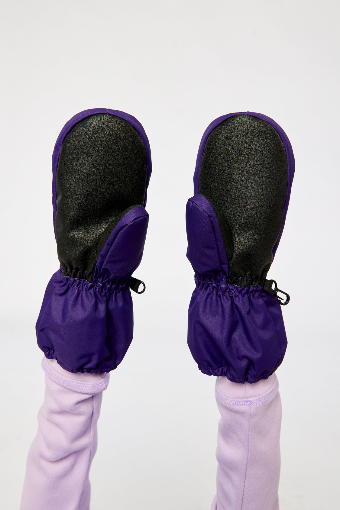 Play Baby Winter Mittens Dark Purple-2