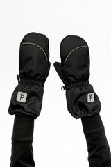 Play Baby Winter Mittens Black-1