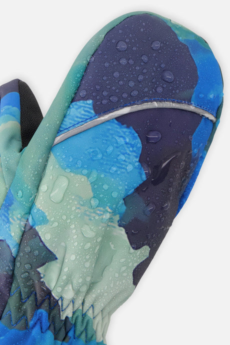 Play Winter Mittens Blue Camouflage-3