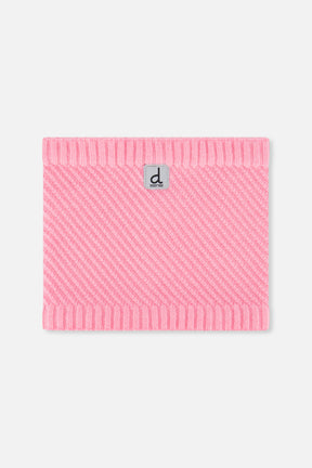 Winter Knit Neckwarmer Pink-0