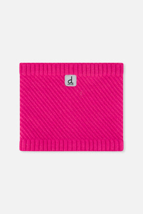 Winter Knit Neckwarmer Bright Pink-0