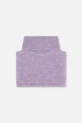 Baby Knit Turtle Neckwarmer Lavender-1