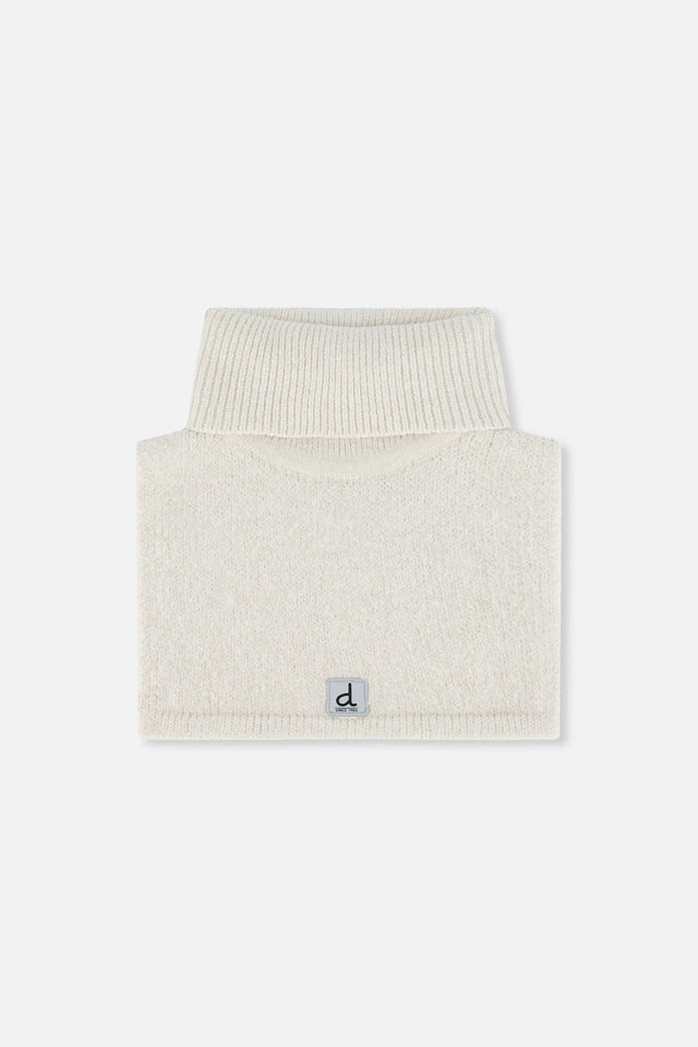 Knit Turtle Neckwarmer Off-White-0