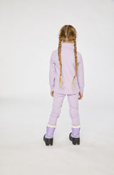 Two Piece Thermal Underwear Lavender-3