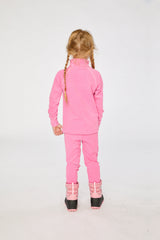 Two Piece Thermal Underwear Pink-3