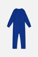 Baby One Piece Thermal Underwear Royal Blue-4