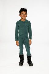 One Piece Thermal Underwear Sage Green-1