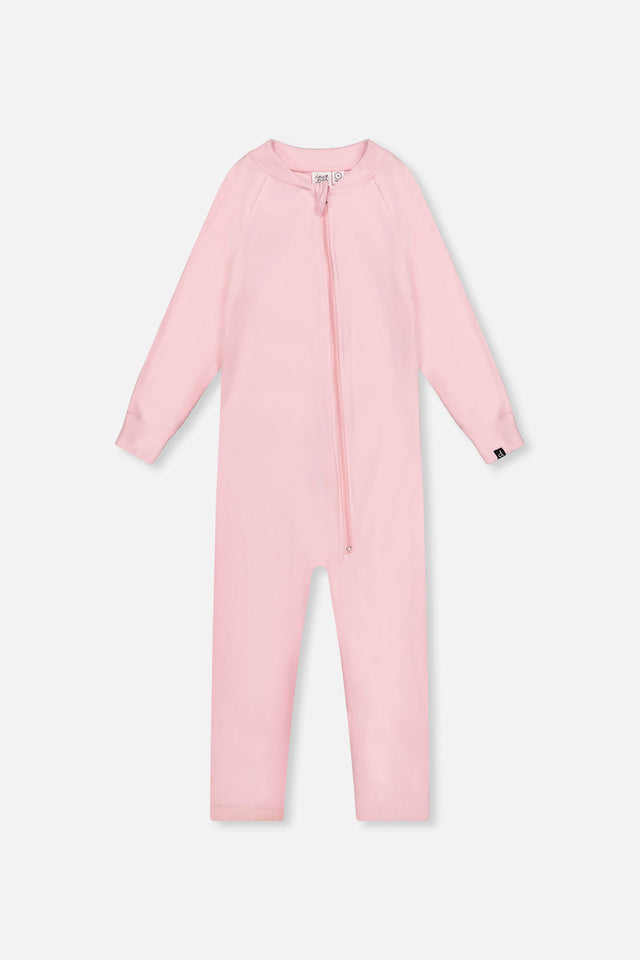 One Piece Thermal Underwear Pale Pink-0