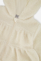 Hooded Zip Sherpa Jacket Off-White-3