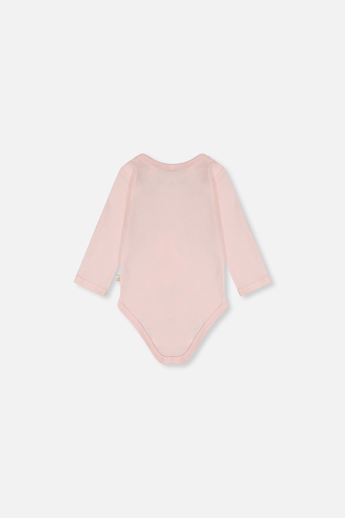 Organic Cotton Onesie Very Pale Pink-3