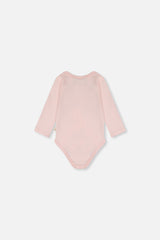 Organic Cotton Onesie Very Pale Pink-3