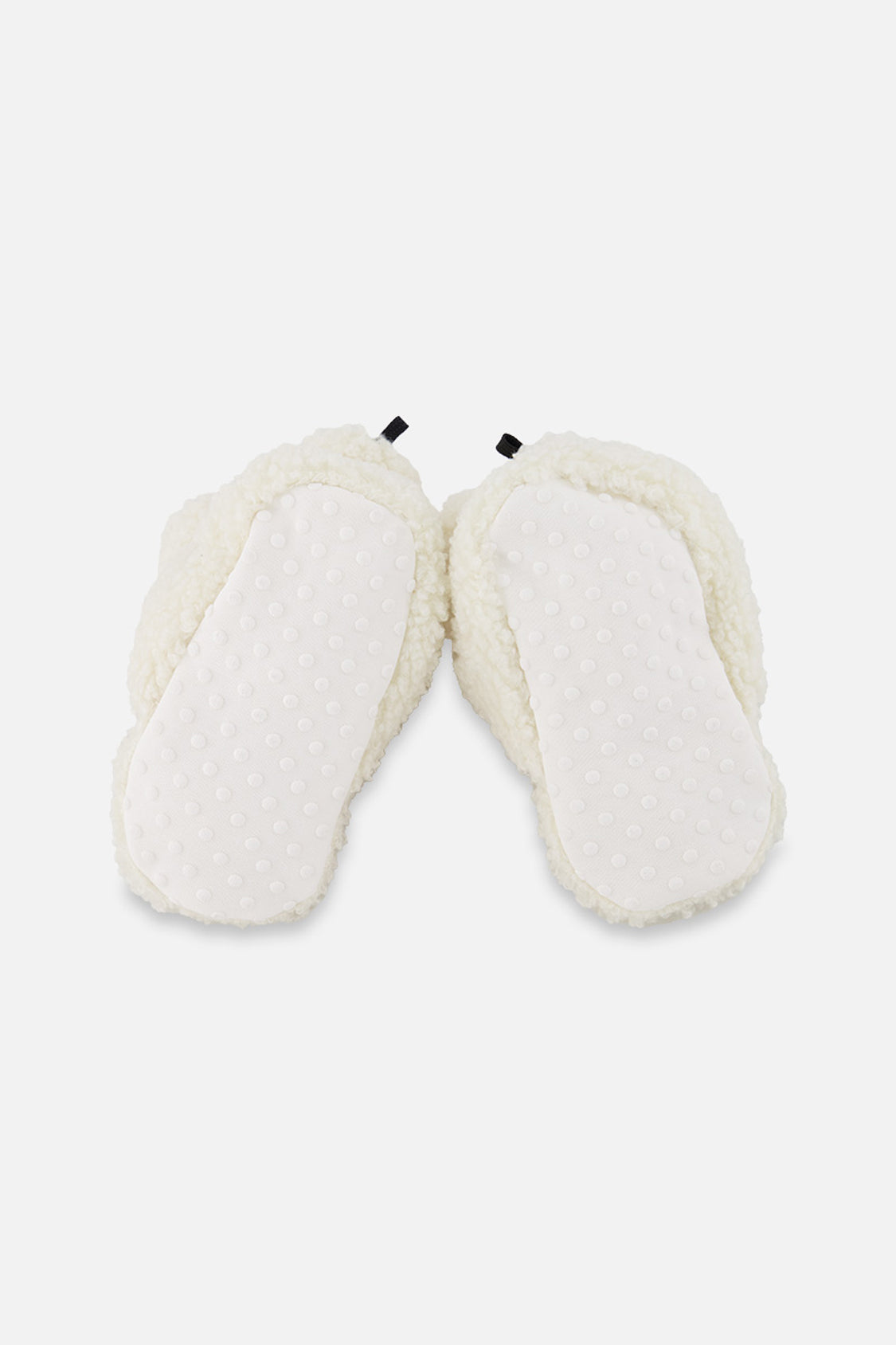 Baby Sherpa Slippers Off-White-2